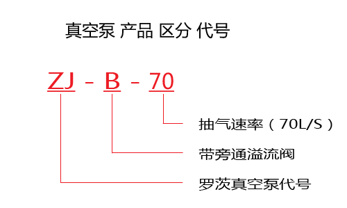 水环罗茨真空机组|JZJS水环罗茨机组|2KV罗茨真空机组|型号表示
