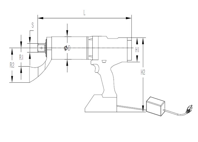 BETW-60 torque wrench battery series